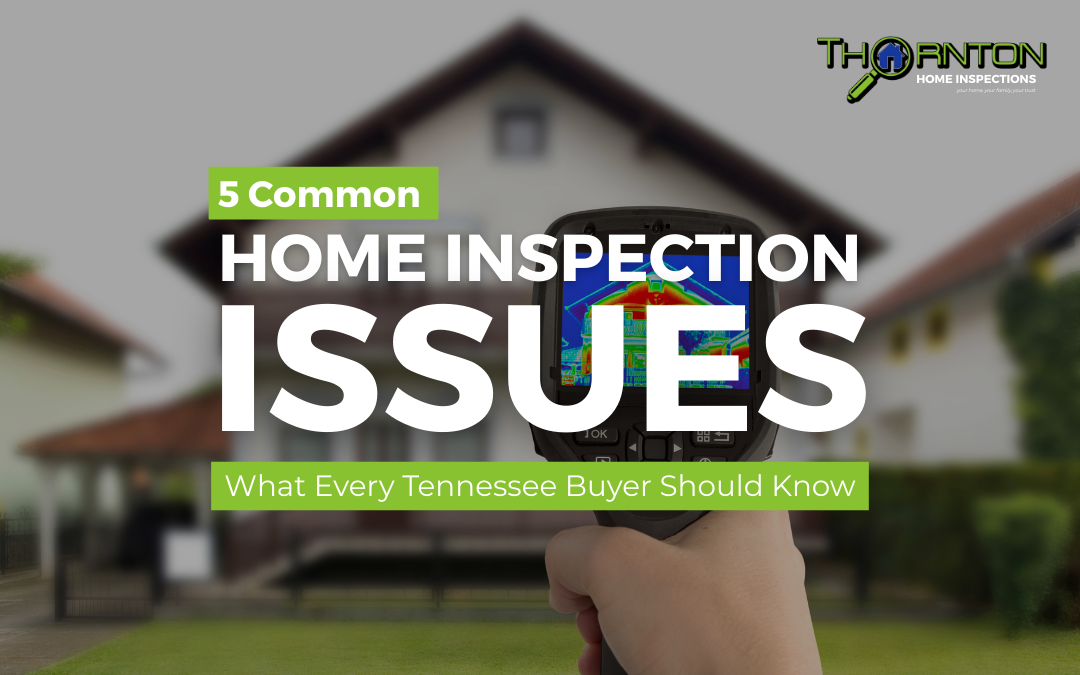 Tennessee Home Inspection Issues: 5 Common Problems Every Buyer Should Know