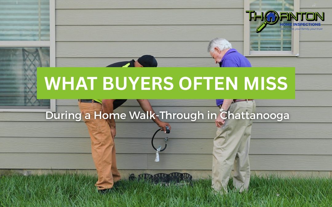 7 Things Buyers Miss During a Home Walk-Through in Chattanooga